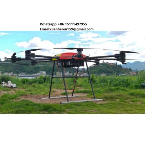 Drone cargo 200 kg avec double télécommande — transport aérien et protection de cargaison