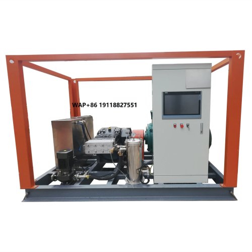 Elektryczna przemysłowa myjka wysokociśnieniowa 2000 bar 45 l/min 175 kW — Heavy-duty do stoczni, usuwanie farby i rdzy