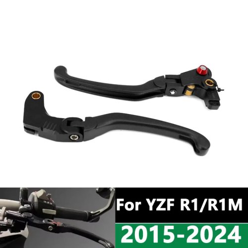 Palancas plegables regulables de freno y embrague para Yamaha YZF‑R1 / R1M 2015–2024
