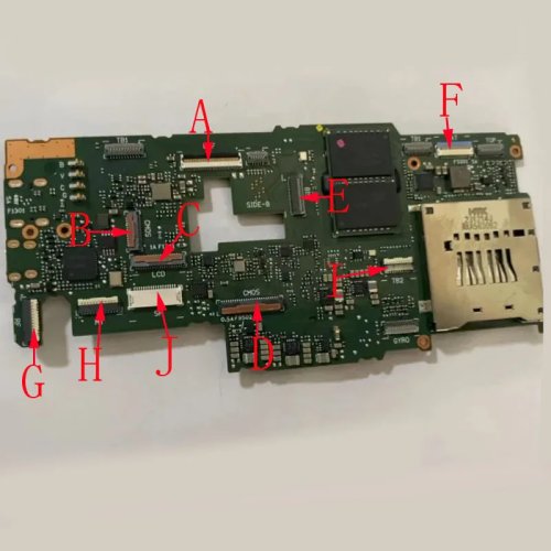 2-10 pcs Konektor kontak FPC kabel flex LCD untuk Fujifilm X-S20 — suku cadang pengganti mainboard/tombol
