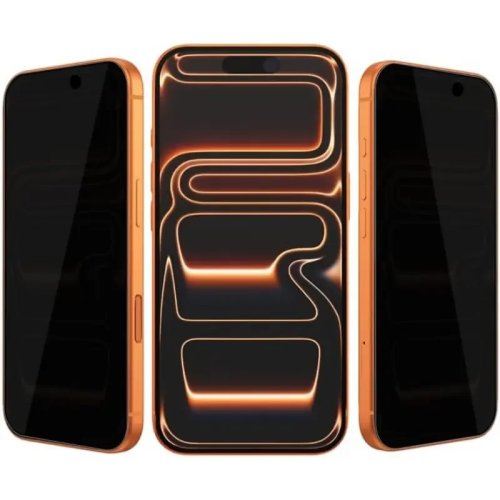 Privacy gehard glas screenprotector voor iPhone 13/14/15/16/17 (incl. Pro/Pro Max/Plus/Air) – 9H hardheid, schokbestendig militair niveau, anti‑spion, eenvoudige installatie, hoesvriendelijk