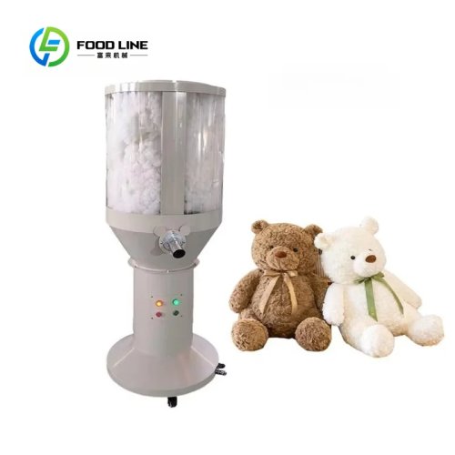 Przenośna maszyna do wypełniania pluszaków (teddy) z silnikiem 220V – Zautomatyzowana maszyna do napełniania, możliwość personalizacji i hurt