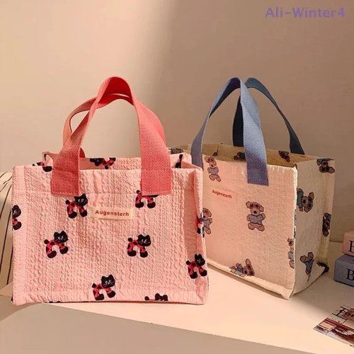 Handbag-Style Lunch Bag — Portable Lunch Box Tote for Students, Stylish & Versatile