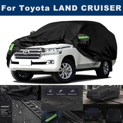 Чохол для Toyota Land Cruiser — вуличний, водонепроникний, пилозахисний, снігозахисний, сонцезахисний із світлоповертаючими смугами