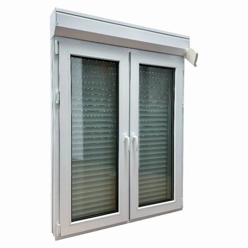 맞춤형 uPVC 개폐형 창문(알루미늄 롤블라인드 내장), 욕실용, 단열·방음