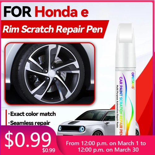 Kit de retoque de pintura para jantes Honda — reparação rápida e fácil de riscos nas jantes