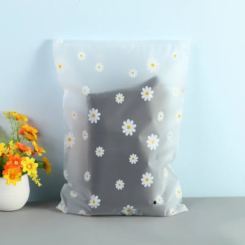 Daisy Reißverschluss Reise-Organizer – Mattierte (Frosted) Packtasche/Kulturbeutel für Schuhe, Kleidung & Kosmetik