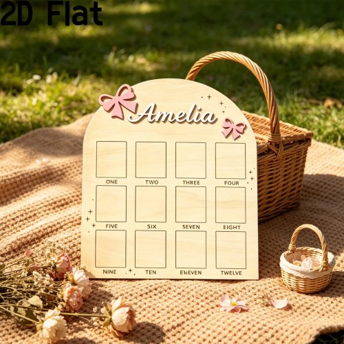 Personalisierte Namensplatte aus Holz & Acryl – Individuelles Wand-/Türschild für Zuhause oder Kinderzimmer | Geschenk zur Geburt, Geburtstag, Hochzeit, Abschluss