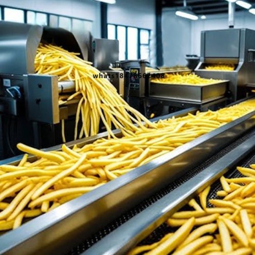 Dây chuyền sản xuất khoai tây chiên công nghiệp tự động hoàn toàn – Máy sản xuất snack khoai tây tùy chỉnh cho nhà máy