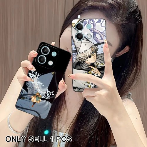 Capa TPU Witch Hat Atelier (Qifrey) para POCO F8/F7/F6/F5/F4/F3/F2/Pro/GT/C75/C71/C65/C61/C40 Pro — ultra macia, anti-impactos