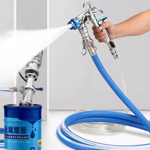 Professionele verfspuitmachine voor plamuur en coatings — geïntegreerde machine, waterdicht en brandwerend