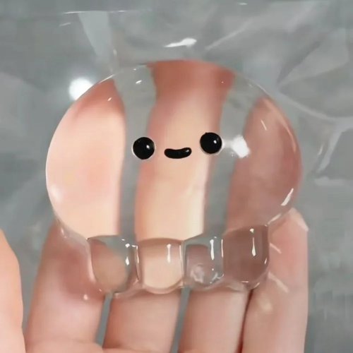 Mainan Squishy Ubur-ubur Kawaii — Anti-stres sensorik, mainan fidget untuk relaksasi & aksesori meja