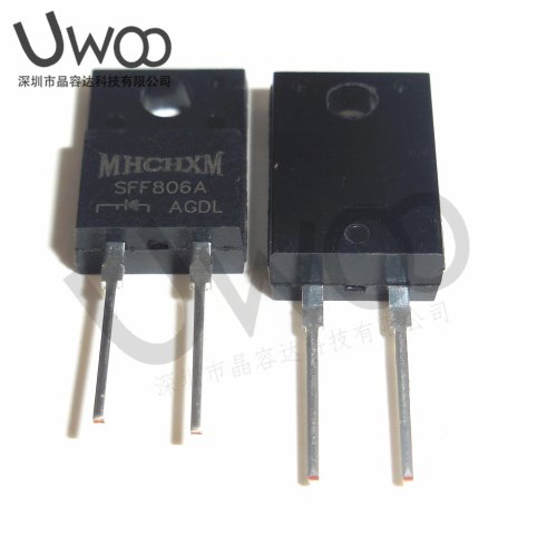 10 шт. SFF806A TO-220-2 Швидкодіючий діод відновлення 8A 600V для IGBT — Новий, оригінал