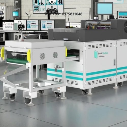 Máquina automática para encuadernar fotolibros PLC — 1200 hojas/h, lay‑flat, post‑prensa, nueva (personalizada)