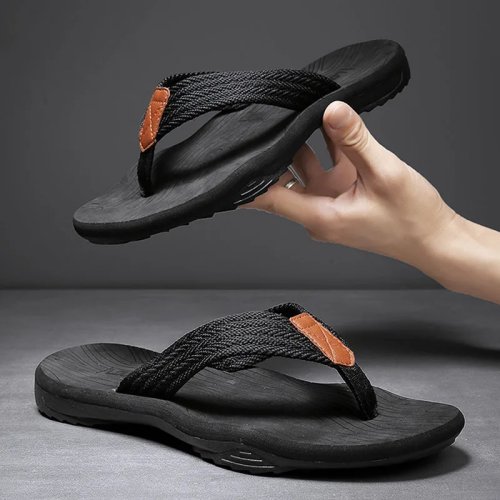 Infradito uomo 2025 – Sandali estivi comodi e antiscivolo, ciabatte casual da spiaggia (6 colori)