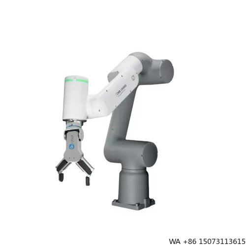 Cánh tay robot cộng tác 6 trục (cobot) — tải trọng 5 kg cho thao tác nhặt và đặt an toàn trong khu vực làm việc chung