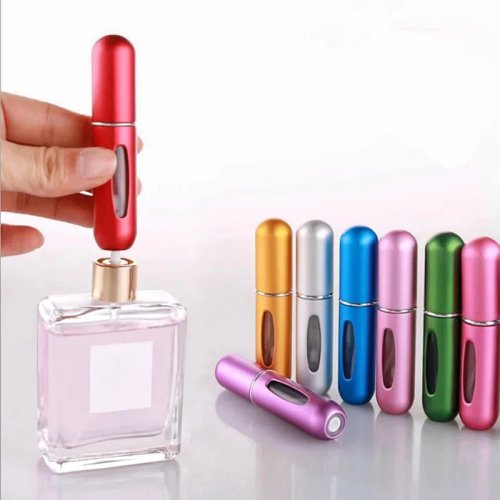 Atomizador de perfume recargable 5 ml — Mini spray portátil para viaje