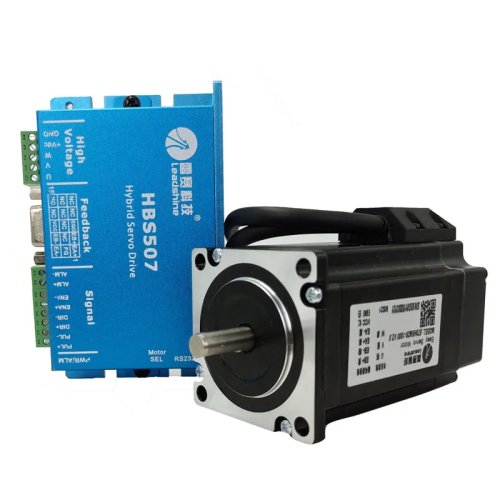 Kit servo hybride à boucle fermée Leadshine HBS507 + 573HBM20-1000 NEMA23 3 phases
