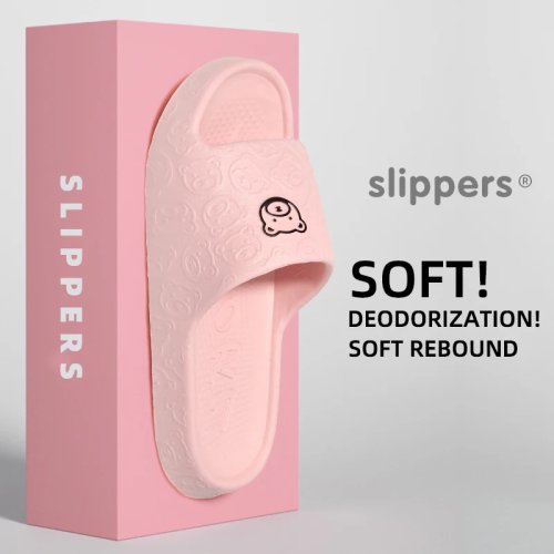 Chanclas de baño para mujer EVA antideslizantes — zapatillas de casa para verano