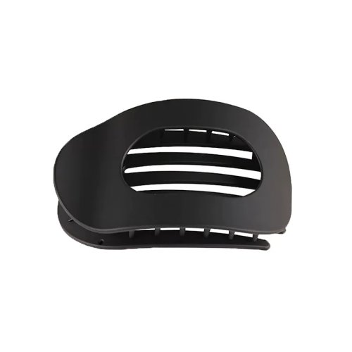 Pinza cangrejo oval de acetato – estampado leopardo vintage y colores pastel 'macaron', clip de pelo versátil para recogidos