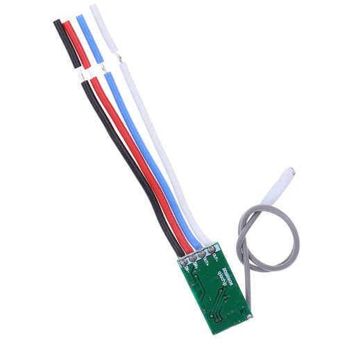 유니버설 433MHz 1채널 RF 릴레이 수신 모듈 – 무선 리모컨 스위치 (LED용) DC 3.6–24V