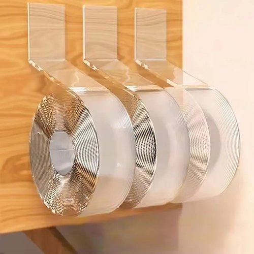 Nastro biadesivo nano ultraresistente 1/3/5 m - riutilizzabile, impermeabile e senza residui
