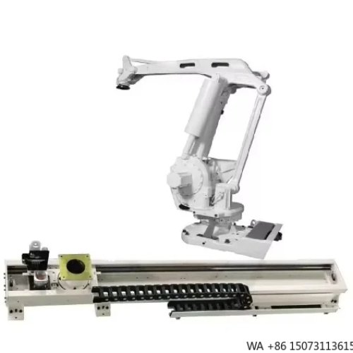 6-osiowe ramię robotyczne z prowadnicą liniową do zautomatyzowanej obsługi materiałów przemysłowych