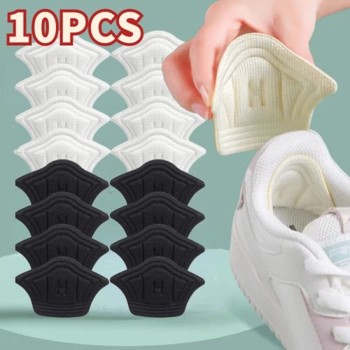 Set 2/6 pz Solette adesive e cuscinetti per tallone — Tagliabili e regolabili, inserti per scarpe auto-adesivi