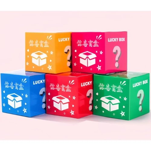 Kotak Blind Box Mainan 2 Pcs — Figur Populer Acak, Hadiah Kejutan