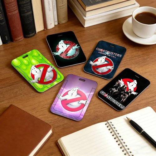 Ghostbusters Ausweishülle mit Halsband und Schlüsselring – Lanyard für Studentenausweis