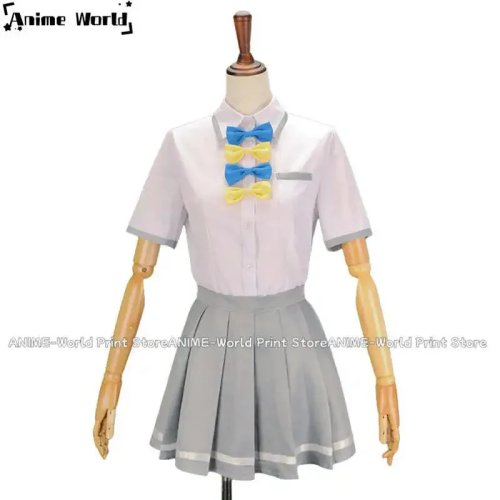 Fato cosplay sob medida 'Make Heroine ga Oosugiru!' (Too Many Heroines) – disfarce de Halloween