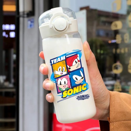 Gourde 400 ml à motif anime/cartoon — Légère, étanche, bouteille sport et quotidienne avec figurine, idée cadeau