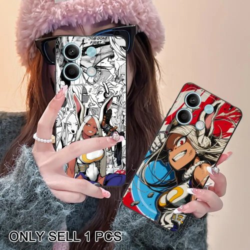 MHA Mirko weiche TPU-Hülle, stoßfest für POCO M7/M6/M5/M4/M3/X7/X6/X5/X4/X3 Pro/GT 5G