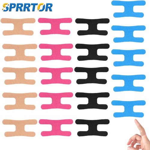 10/20/30pcs Precut Thumb Support Tape — Self-adhesive Elastic Kinesiology Strips for Fingers & Toes, Sports Bandage