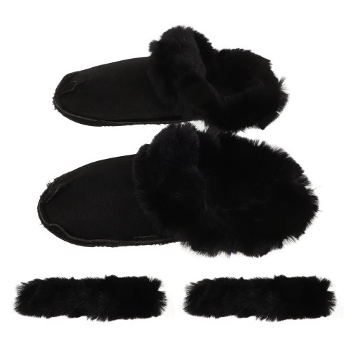 Set 1 solette interne calde e morbide per l'inverno — inserti spessi e removibili per zoccoli/ciabatte traforate (tipo Crocs)