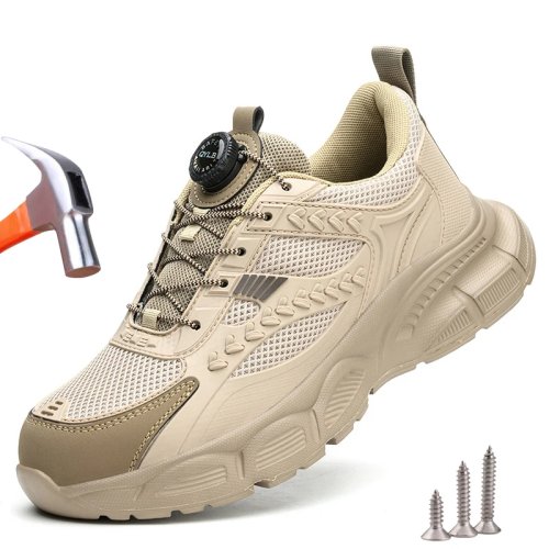 Scarpe antinfortunistiche unisex con puntale in acciaio — Sneakers/Boots da lavoro molto resistenti, taglie grandi fino 47/48