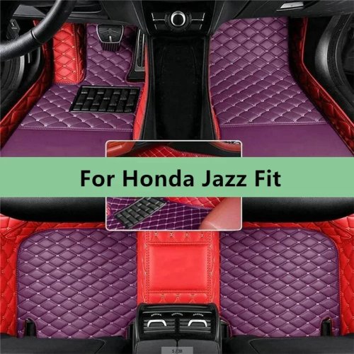Thảm lót sàn ô tô may đo cho Honda Jazz/Fit 2020-2024 — bộ thảm full set