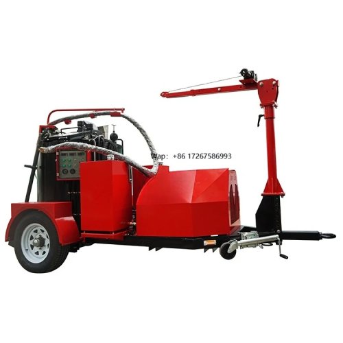 Máquina seladora de fissuras em asfalto – Fundidor de selante para reparação de estradas