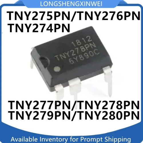 TNY276PN/TNY277/TNY278/TNY279/TNY280PN/TNY274/TNY275 — Régulateur à découpage (IC) — 1 pièce