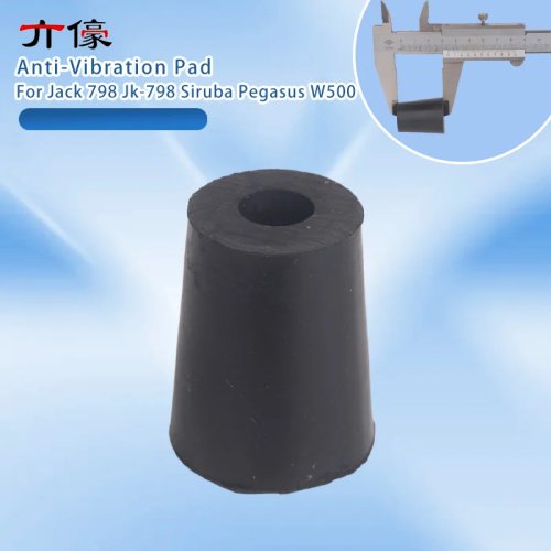 Pattino antivibrazione conico nero per macchina da cucire industriale Jack JK‑798, Siruba, Pegasus W500