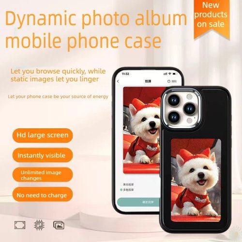 Coque fine de protection effet encre pour iPhone 15 / iPhone 16 Pro Max / iPhone 17 Pro Max