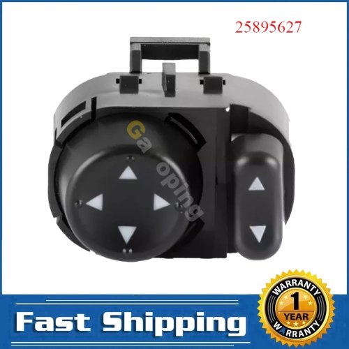 Interruptor control espejo eléctrico delantero izquierdo para Chevrolet Uplander / Buick Terraza / Pontiac Montana / Saturn Relay - ref. 25895627