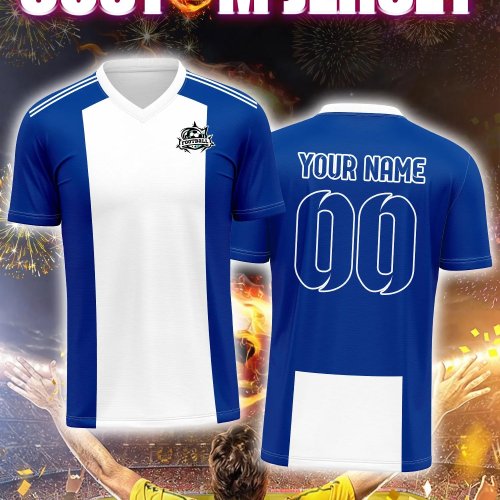 Custom Soccer Jersey — Add Your Photo, Name & Number | Urban street football shirt