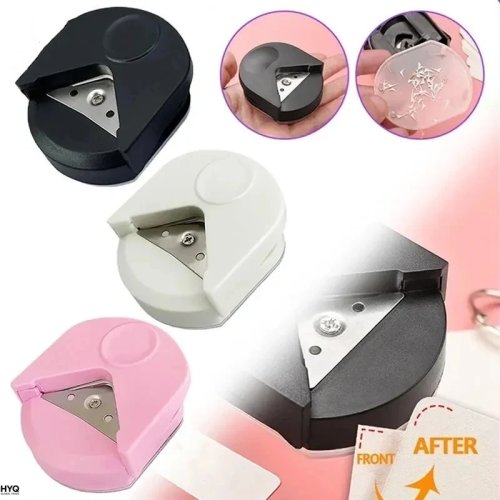 Arrondisseur d'angles 4 mm pour papier photo - Noir