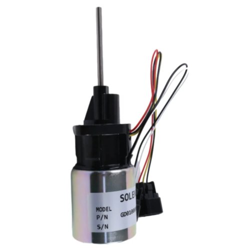 โซลินอยด์ปิดการจ่ายเชื้อเพลิง E5800-60011 สำหรับเครื่องยนต์ 3A139LF-E160, 3C100LF-E160 — ติดตั้งได้กับรถไถ CK2510/CK2510H · รับประกัน 1 ปี