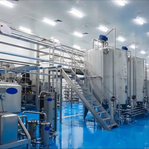 Garis Produksi Mentega Otomatis Industri – Stainless Steel food-grade, Sistem Lengkap