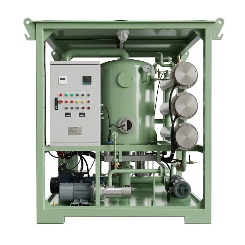 ZWPM-Y100 Mesin Penyaring Minyak Trafo Vakum 2-Tahap, 6000 L/jam, Efisiensi Tinggi, 68 kW, 480V AC, Garansi 1 Tahun