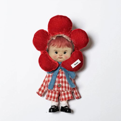 CoPi Kepala Boneka BJD 1/8 - Resin, ekspresi cemberut marah dengan bibir monyong, untuk kustomisasi artis