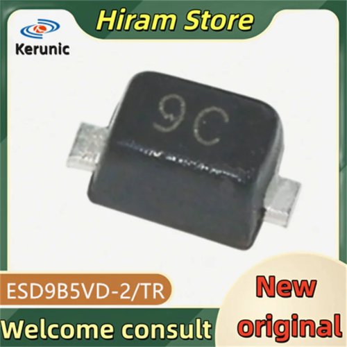 100 unidades Nuevo y original Diodo TVS ESD9B5VD-2 - Protección ESD