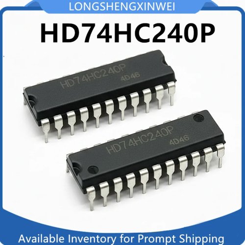 1 ชิ้น SN74HC240N / HD74HC240P DIP-20 ไอซีบัฟเฟอร์อินเวอร์เตอร์ 8 ช่อง (8-bit) ของแท้